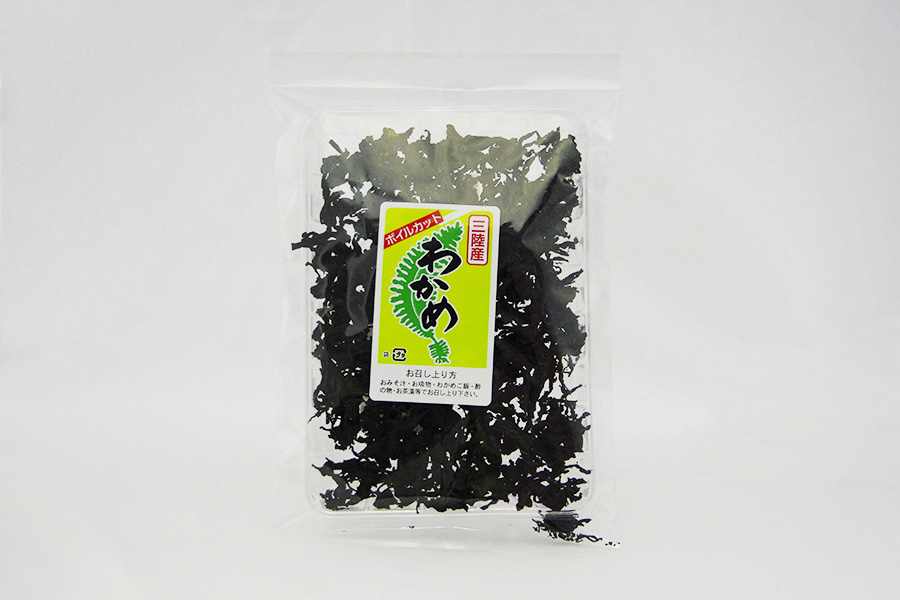 三陸ボイルカットわかめ 50g 5個セット(袋)